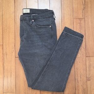 Jack & Jones Tapered Erik  Black Jeans Size 33X34